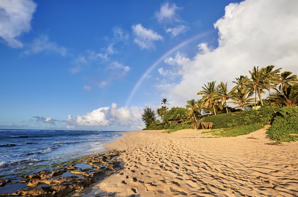 waikiki Beach and Diamond Head Crater in Hawaii © tomas del amo - Fotolia.com