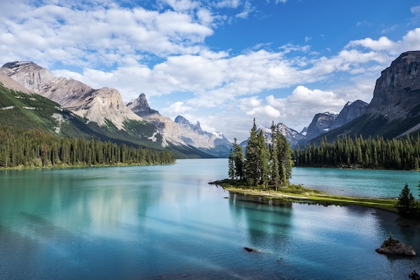 Jasper Nationalpark - Spirit Island © dkarteid - Fotolia.com